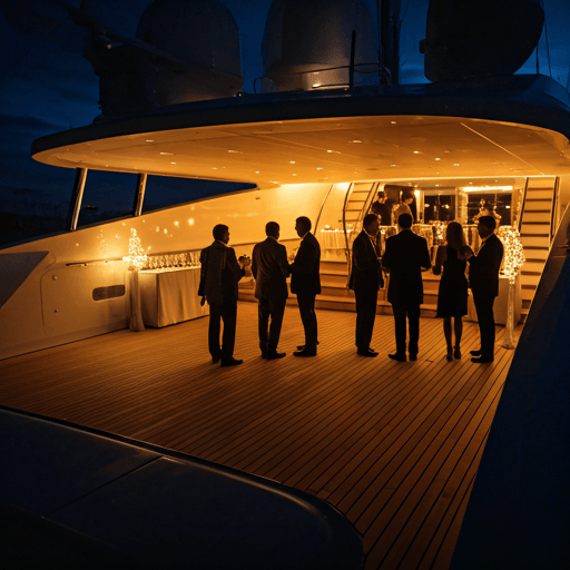 Royal Chaser Hosts Monaco Maritime Gala